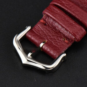 Tank Must Large 33.7×25.5mm Diamond K11F White Dial Red Litchi Grained Strap Quartz - Image 22