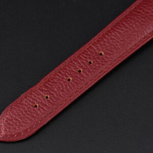 Tank Must Large 33.7×25.5mm Diamond K11F White Dial Red Litchi Grained Strap Quartz - Image 23