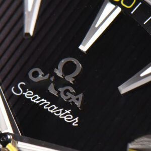 Aqua Terra 150M VSF 41MM Black Textured Dial Bumble Bee SS Bracelet A8500 - Image 22