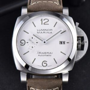 PAM1314 44mm VSF White Dial on Gray Asso Strap P.9010 Clone