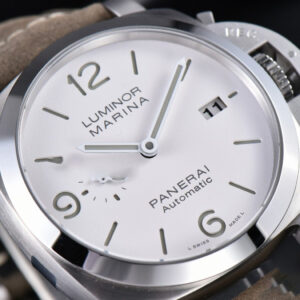PAM1314 44mm VSF White Dial on Gray Asso Strap P.9010 Clone - Image 7