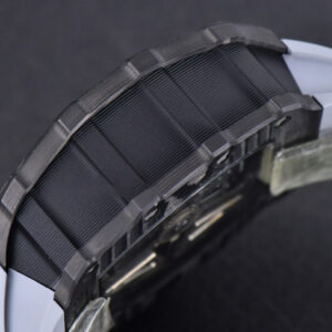 RM011 NTPT Chrono KVF Skeleton Dial on Gray Rubber Strap A7750 V2 - Image 3