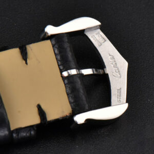 Tank Must Small 29.5×22mm Diamond K11F White Dial Litchi Grained Smooth Strap Quartz - Image 27