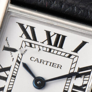 Tank Must Small 29.5×22mm K11F White Dial Litchi Grained Strap Quartz - Image 18