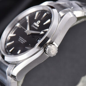 Aqua Terra 150M VSF 41MM Black Textured Dial SS Bracelet A8500 - Image 25