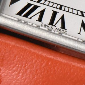 Tank Must Small 29.5×22mm K11F White Dial Orange Smooth Strap Quartz - Image 13
