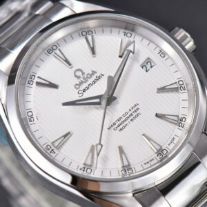 Aqua Terra 150M VSF 41MM White Textured Dial SS Bracelet A8500 - Image 27