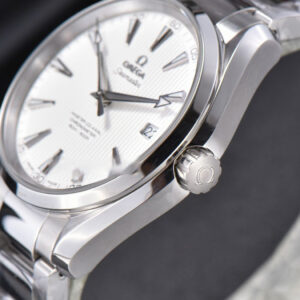 Aqua Terra 150M VSF 41MM White Textured Dial SS Bracelet A8500 - Image 28