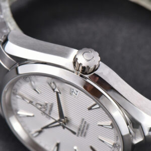 Aqua Terra 150M VSF 41MM White Textured Dial SS Bracelet A8500 - Image 29