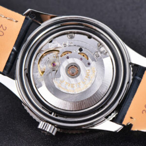 Navitimer TF 38MM SS Blue Dial White Bezel Blue Leather Strap A2824 - Image 17