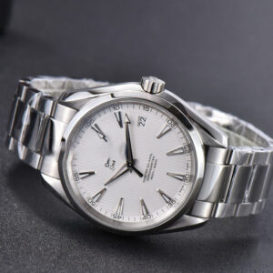 Aqua Terra 150M VSF 41MM White Textured Dial SS Bracelet A8500 - Image 30