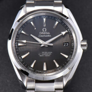 Aqua Terra 150M VSF 41MM Gray Textured Dial SS Bracelet A8500
