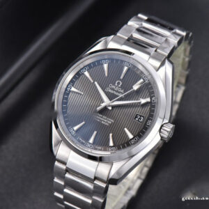 Aqua Terra 150M VSF 41MM Gray Textured Dial SS Bracelet A8500 - Image 19