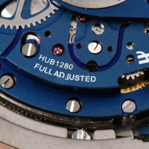 Big Bang Unico 45mm BBF RG Blue Ceramic Skeleton Dial Black Rubber Strap A1280 - Image 9