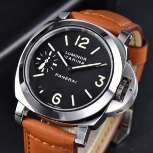 PAM005 44mm XF Brown Leather Strap A6497 with Y-Incabloc - Image 2