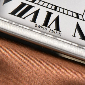 Tank Must Small 29.5×22mm Diamond K11F White Dial Brown Smooth Strap Quartz - Image 13