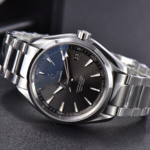 Aqua Terra 150M VSF 41MM Gray Textured Dial SS Bracelet A8500 - Image 27
