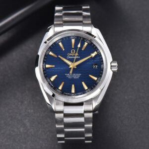 Aqua Terra 150M VSF 41MM Blue Wave Dial YG Markers SS Bracelet A8500 - Image 17