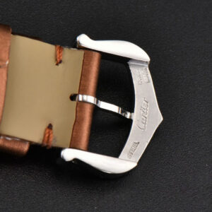 Tank Must Small 29.5×22mm Diamond K11F White Dial Brown Smooth Strap Quartz - Image 22
