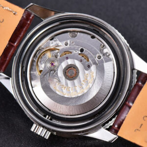 Navitimer TF 38MM SS Blue Dial White Bezel Brown Leather Strap A2824 - Image 17