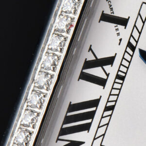Tank Must Small 29.5×22mm Diamond K11F White Dial Black Smooth Strap Quartz - Image 12
