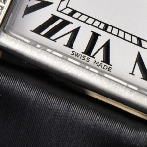 Tank Must Small 29.5×22mm Diamond K11F White Dial Black Smooth Strap Quartz - Image 13