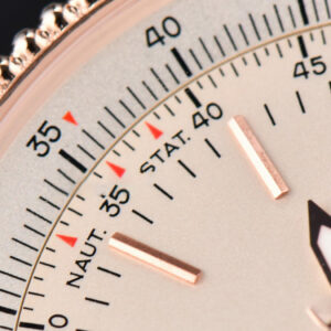 Navitimer TF 38MM RG White Dial White Bezel Brown Leather Strap A2824 - Image 9