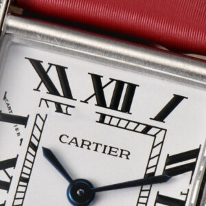 Tank Must Small 29.5×22mm Diamond K11F White Dial Red Smooth Strap Quartz - Image 11