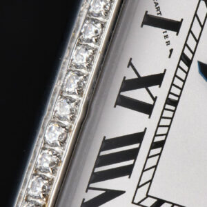 Tank Must Small 29.5×22mm Diamond K11F White Dial Red Smooth Strap Quartz - Image 12