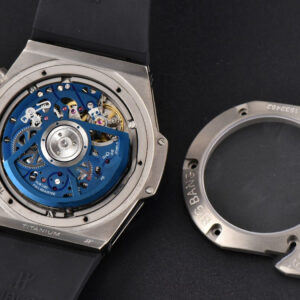 Big Bang Unico 45mm BBF Blue Ceramic Skeleton Dial Black Rubber Strap A1280 - Image 2