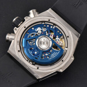Big Bang Unico 45mm BBF Blue Ceramic Skeleton Dial Black Rubber Strap A1280 - Image 3