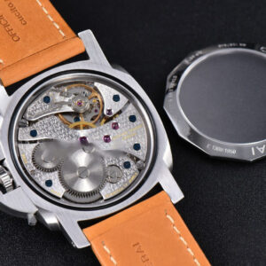 PAM127 47MM E Luminor 1950 XF Black Dial Brown Leather Strap A6497 - Image 19