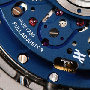 Big Bang Unico 45mm BBF Blue Ceramic Skeleton Dial Black Rubber Strap A1280 - Image 8