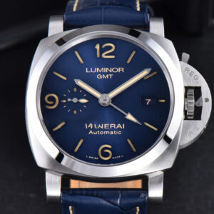 PAM1033 44mm Luminor GMT VSF Blue Dial Blue Leather Strap P9011