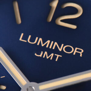 PAM1033 44mm Luminor GMT VSF Blue Dial Blue Leather Strap P9011 - Image 3