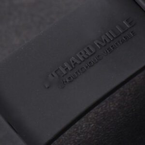 RM001 Tourbillon SS JBF 47MM Black Skeleton Dial Black Rubber Strap - Image 9