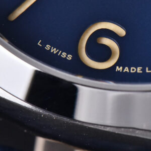 PAM1033 44mm Luminor GMT VSF Blue Dial Blue Leather Strap P9011 - Image 6