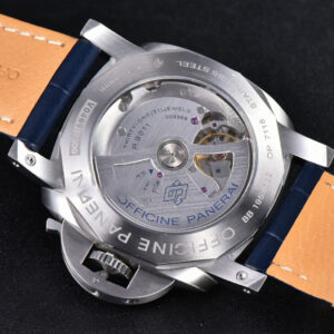PAM1033 44mm Luminor GMT VSF Blue Dial Blue Leather Strap P9011 - Image 12