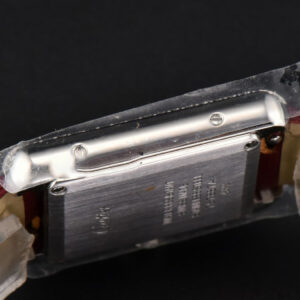 Tank Must Small 29.5×22mm Diamond K11F White Dial Red Litchi Grained Strap Quartz - Image 19