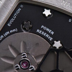 RM001 Tourbillon SS JBF 47MM Black Skeleton Dial Black Rubber Strap - Image 16