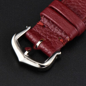 Tank Must Small 29.5×22mm Diamond K11F White Dial Red Litchi Grained Strap Quartz - Image 20