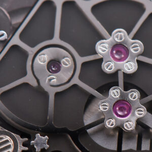 RM001 Tourbillon SS JBF 47MM Black Skeleton Dial Black Rubber Strap - Image 18