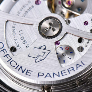 PAM1033 44mm Luminor GMT VSF Blue Dial Blue Leather Strap P9011 - Image 21
