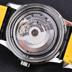 Navitimer TF 41MM SS Black Dial White Bezel Black Leather Strap A2824 - Image 16
