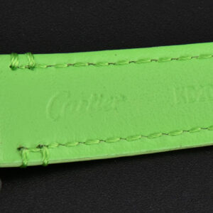 Tank Must Small 29.5×22mm K11F White Dial Green Smooth Calf Strap Quartz - Image 23