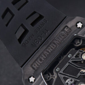 RM011 NTPT Chrono KVF Skeleton Dial on Black Rubber Strap A7750 V2 - Image 13