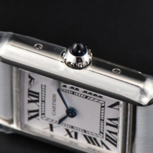 Tank Must Small 29.5×22mm K11F White Dial Gray Smooth Calf Strap Quartz - Image 18
