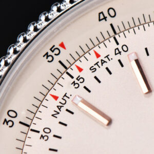 Navitimer TF 41MM SS White Dial White Bezel Brown Leather Strap A2824 - Image 11