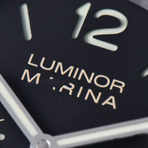 PAM1312 44mm VSF Black Dial on Black Leather Strap P.9010 Clone - Image 3