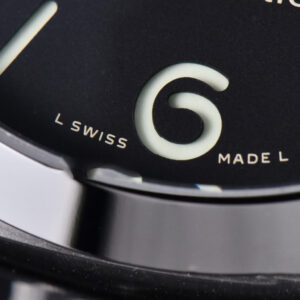 PAM1312 44mm VSF Black Dial on Black Leather Strap P.9010 Clone - Image 6